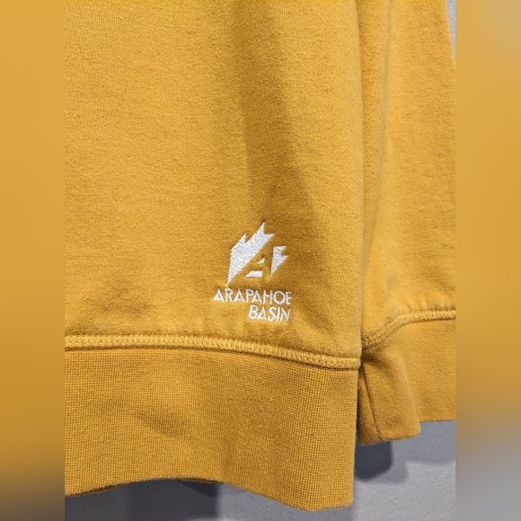 Women's BURTON cowl neck sweatshirt Arapahoe Basin size small - Picture 2 of 6